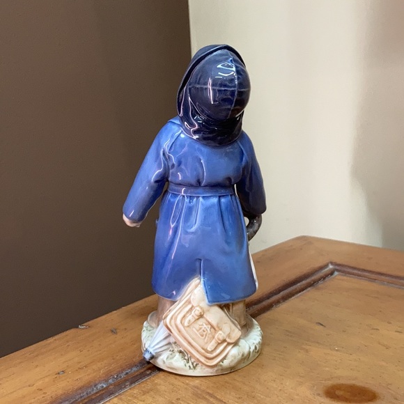 Royal Copenhagen Boy in Rain-gear Figurine - Picture 3 of 5